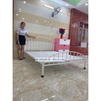 Giường sắt Kiểu Cổ Điển 1MX2M Bao Ráp Và Ship HCM New 100% - Nội Thất Bảo An