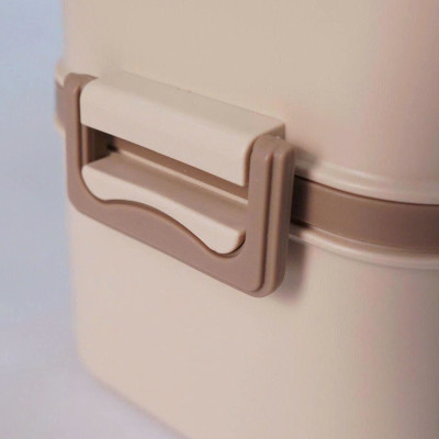 Hộp cơm 2 tầng inox 304 Kalpen dung tích 1900ml AR10 - Hàng chính hãng