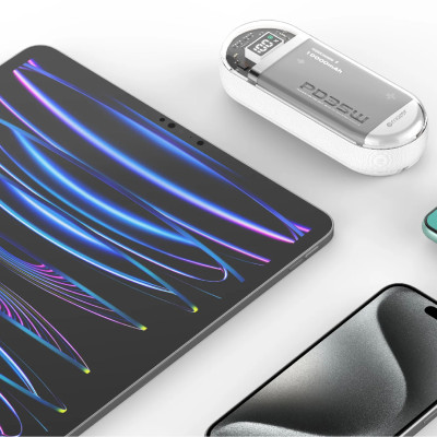 Pin Sạc Dự Phòng Mazer PowerCharge Link 1035 PD35W 10000mAh Có Sẵn 02 Dây Type C Tích Hợp Sạc Nhanh 35W Hàng Chính Hãng