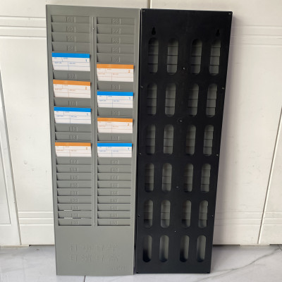 Bảng Để Thẻ Chấm Công Giấy - Kệ Thẻ Chấm Công Giấy 