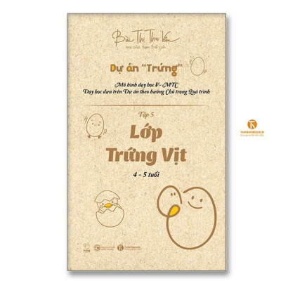 Sách - Lớp Trứng Vịt - 4 - 5 tuổi - Tập 5 - Thái Hà Books