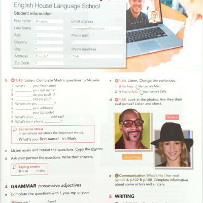 American English File: Level 1: Students Book With Online Practice - 3rd Edition