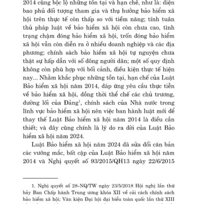 Sách - Tìm Hiểu Luật Bảo Hiểm Xã Hội Năm 2024