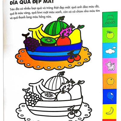 Người Tuyết Đáng Yêu - Bộ Sách Tô Màu Thông Minh Đầu Tiên Của Bé 3- 4 Tuổi