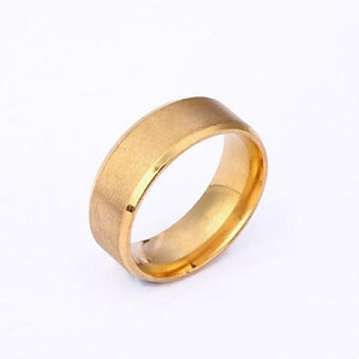 Nhẫn titan nam - Nhẫn nam inox trơn vuông nhỏ nhiều màu cao cấp thời trang thép không gỉ trangsucpt