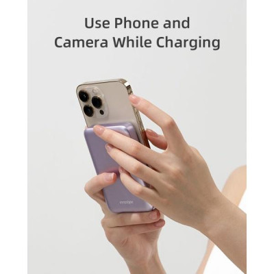 Sạc dự phòng INNOSTYLE PowerMag 15w 2in1 với 2 cách sạc thuận tiện Hàng Chính Hãng