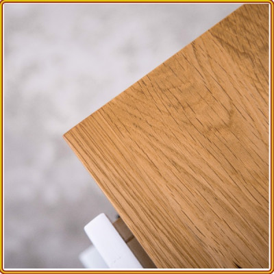 Tủ 6 ngăn kéo Tundo màu sồi 120 x 40 x 76 cm