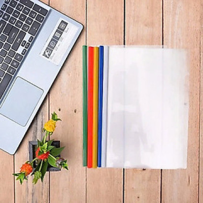 Combo 2 Bìa Cây File Rút Gáy A4 10Mm 21,8 x 31 x 1 cm - Giao Màu Ngẫu Nhiên