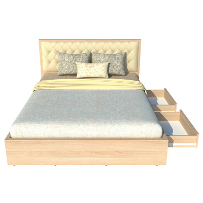 Giường 2 Hộc Kéo FG138 (180cm x 200cm)