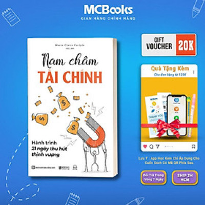 Sách - Nam Châm Tài Chính - Hành Trình 21 Ngày Thu Hút Thịnh Vượng - MCBooks