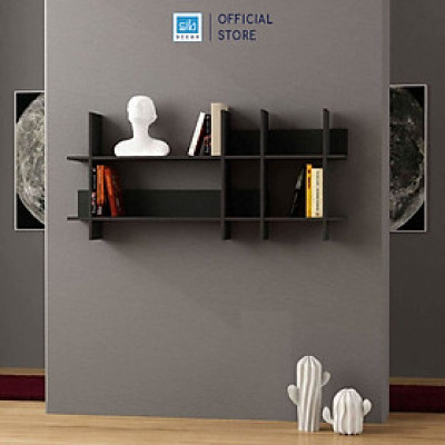 Kệ Gỗ Treo Trang Trí Hiện Đại  Thích Hợp Để Sách, Các Đồ Vật Trang Trí SIB Decor KT417