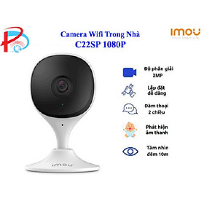 CAMERA WIFI IMOU CUE 2E C22SP Full HD 1080P MẪU MỚI - ĐÀM THOẠI 2 CHIỀU - hàng chính hãng