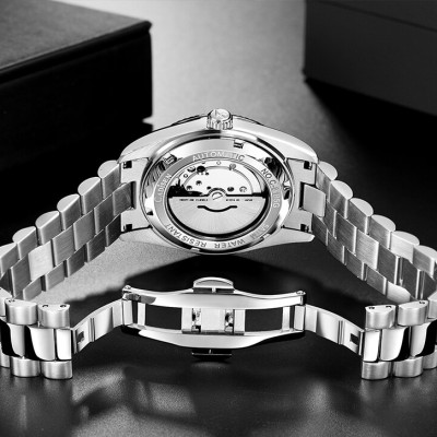 Đồng Hồ Nam Cadisen C8185M1 Chính Hãng Full Box Chống Nước Kính Chống Xước Dây Thép BH 2 Năm Máy Cơ