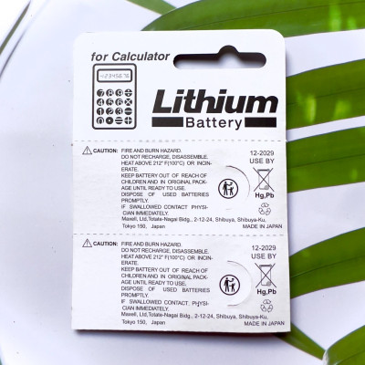 Pin CR1220 Maxell 3V (Viên Lẻ) Hàng Chính Hãng Made in Japan 1 Viên