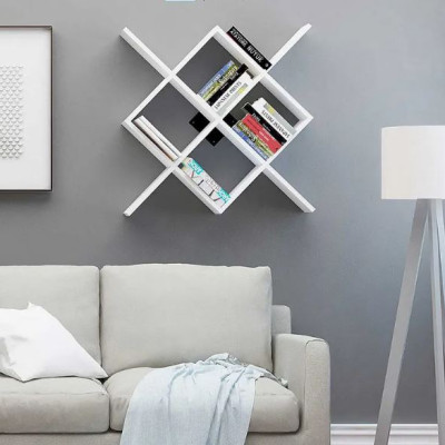 Kệ Gỗ Trang Trí Treo Tường Phá Cách Juno Sofa CTKT505 KT 79x79x19.6cm