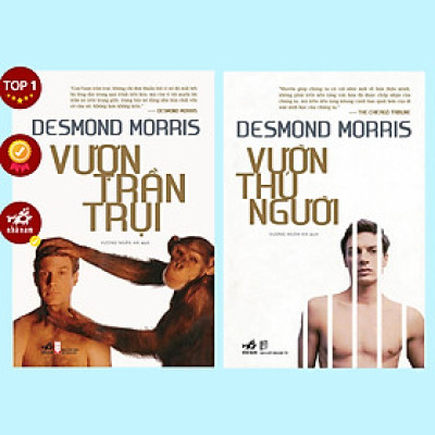 Sách - Combo Vượn trần trụi - Vườn thú người (Desmond Morris) - Nhã Nam Official