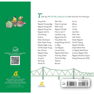 Sách - Nhớ Hà Nội, Thương Sài Gòn - AZ Việt Nam