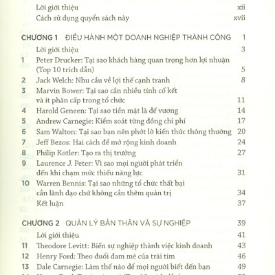 Trí Tuệ Quản Trị Từ Những Doanh Nhân Và Nhà Quản Trị Hàng Đầu Thế Giới