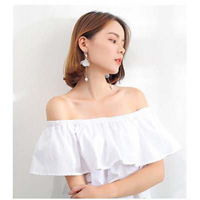 Bông tai hình cô gái múa pha lê S925 