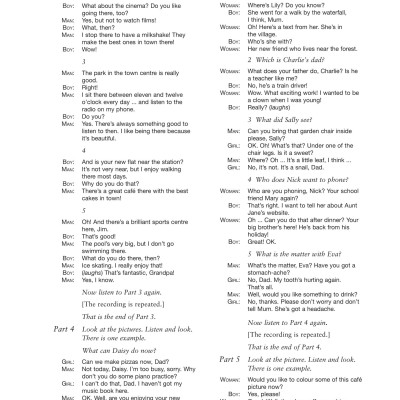 Cambridge English Young Learners 2 for Revised Exam from 2018 Movers Answer Booklet: Authentic Examination Papers