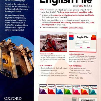 English File 4th Edition: Elementary: Student