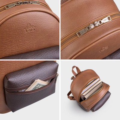 Balo Lata ( Thời trang nữ cá tính cỡ trung - Balo da BAL75 )