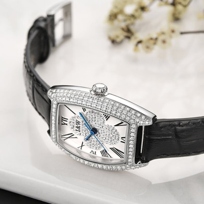 Đồng Hồ Nữ I&W Carnival 581L Chính Hãng BH 24T Chịu Nước 30m Kính Chống Xước Dây Da Cao Cấp ( Máy Quartz)