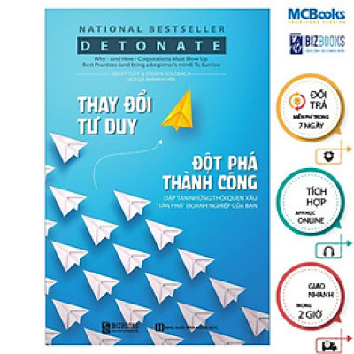 Sách - Thay Đổi Tư Duy - Đột Phá Thành Công - MCBooks