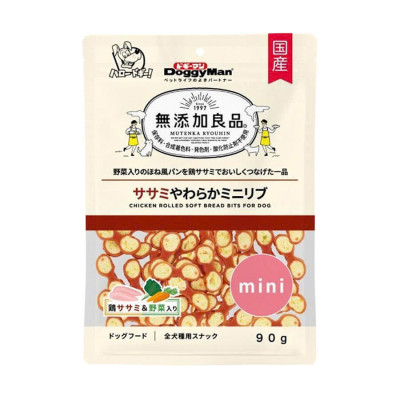 DoggyMan Thịt và gan gà cuộn bánh rau củ hỗ trợ tiêu hóa & bổ sung dinh dưỡng [ Túi 90g ]