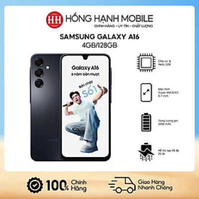 Điện Thoại Samsung Galaxy A16 4GB/128GB - Hàng Chính Hãng