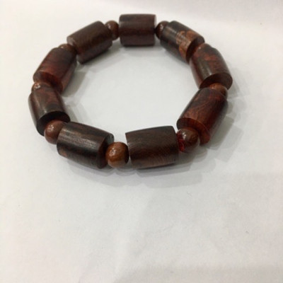 Vòng tay gỗ Sưa Đốt Trúc Phong Thủy (BH634) Đem lại May Mắn, Tài Lộc - Bracelet of HAHANCO