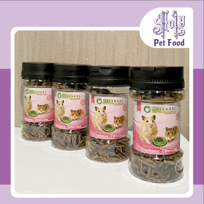 Thức ăn cho Chuột HAMSTER - Mượt lông, tiêu hóa tốt, phát triển toàn diện - hộp 10g và 480g