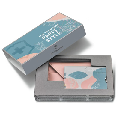 Ví card đa năng phong cách cổ điển Paris Style, Sydney Style, New York Style Victorinox Thụy Sỹ