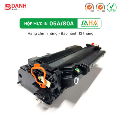 Hộp mực in SAHA 05A/80A cho máy in HP, Canon - Hàng chính hãng