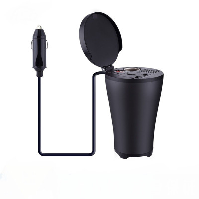 Bộ Chuyển Nguồn Điện 12V ra 220V Trên Xe Ô Tô Cao Cấp 150W CN02 - Hàng Nhập Khẩu