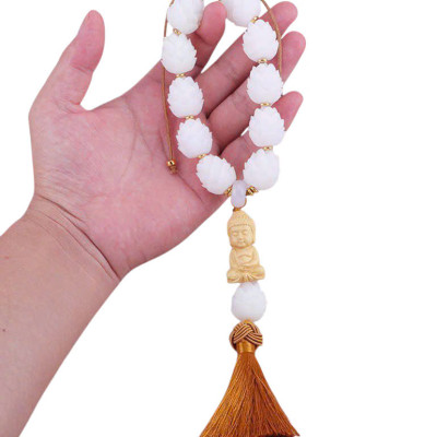 Dây Khánh Treo Xe Phật Liên Hoa – Phong Thủy Bình An, Thương Hiệu D.E.L