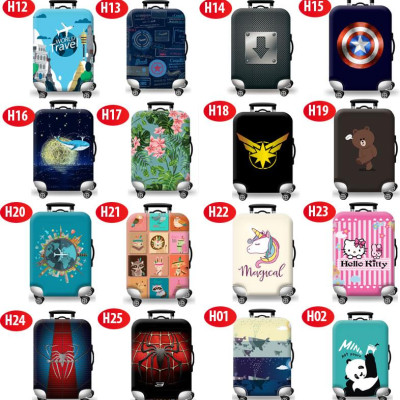 Túi bọc bảo vệ vali -Áo vỏ bọc vali - Gấu Vui Nhộn H113