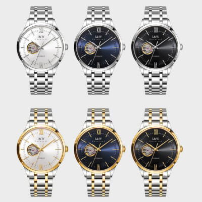 Đồng hồ nam chính hãng IW CARNIVAL IW570G-2 Kính sapphire ,chống xước ,Chống nước 30m ,Bảo hành 24 tháng,Máy cơ (Automatic),dây kim loại thép không gỉ 316L, thiết kế lộ cơ đơn giản dễ đeo