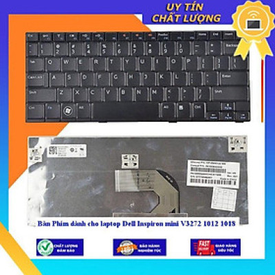 Bàn Phím dùng cho laptop Dell Inspiron mini V3272 1012 1018 - Hàng Nhập Khẩu New Seal