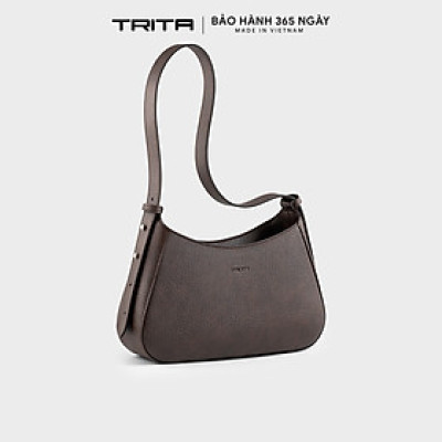 Túi Trita ( Thời trang nữ kiểu dáng hình thang sang trọng - Túi đeo vai da RHN178 )