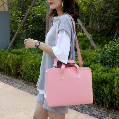 Túi xách chống sốc cho máy tính, macbook, laptop chống nước, siêu nhiều ngăn màu tím