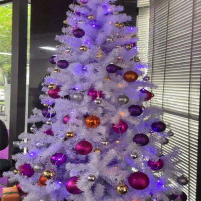 Cây thông noel màu trắng 1m2 - Tán dày và đẹp, cây thông chắc chắn và dể tháo lắp