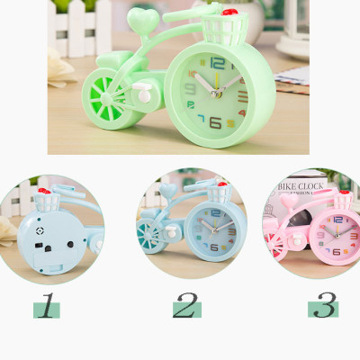 Đồng hồ để bàn hình xe đạp dễ thương thích hợp trang trí , làm quà tặng ý nghĩa - Hàng chính hãng