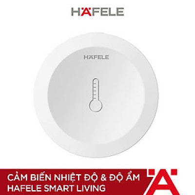 Cảm biến nhiệt độ & độ ẩm Hafele Smart Living - Hafele Temperature & Humidity sensor (Hàng chính hãng)
