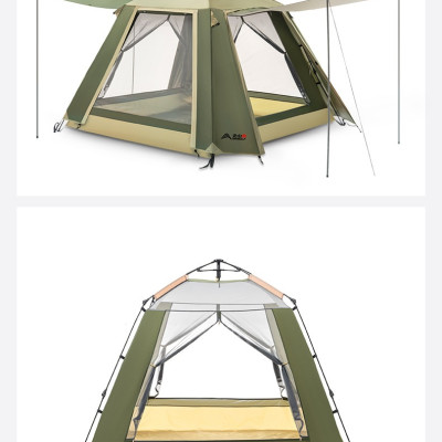 Lều cắm trại tự bung , lều du lịch dã ngoại dành cho 4-6 người, chống thấm nước -ZL053