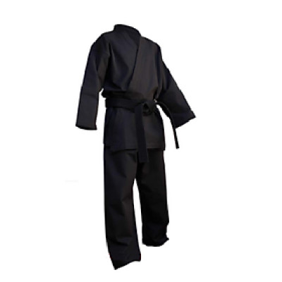 Bộ Đồ Võ phục Karate Màu Đen Nhiều Size Kèm Đai | Quần Áo Tập Võ, Trang Phục Võ Thuật | Đồng Phục Tập Võ Karate đen