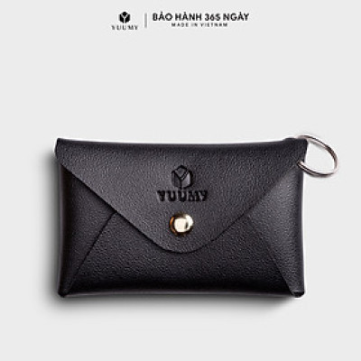 Ví Yuumy ( Thời trang nữ nắp gập cỡ nhỏ - Ví móc khóa da thời trang YMK11 )