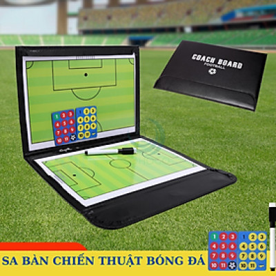 Bảng Ghi Chiến Thuật Bóng Chuyền Gấp Gọn – Dùng Cho HLViên Các Môn Thể Thao - Bảng Huấn Luyện Bóng Rổ/Bóng Đá/Bóng Chuyền – Full Set Nam Châm & Bút Bảng Ghi Chiến Lược Thể Thao Đa Năng – Dành Cho Huấn Luyện Viên