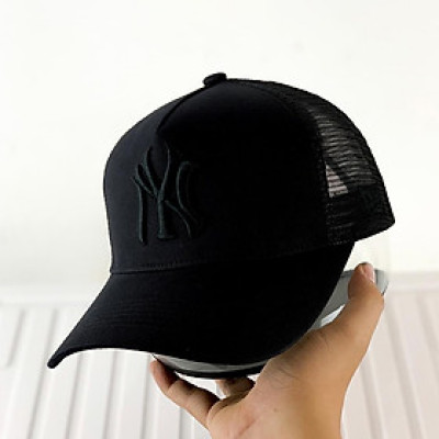 (NEW) Nón kết, mũ lưỡi trai NY vải Kaki phối lưới nhập khẩu thời trang (Ảnh thật)