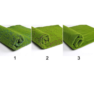 Thảm rêu giả làm tường sen đá, tiểu cảnh - Cây giả, hoa lụa Decor trang trí nhà cửa